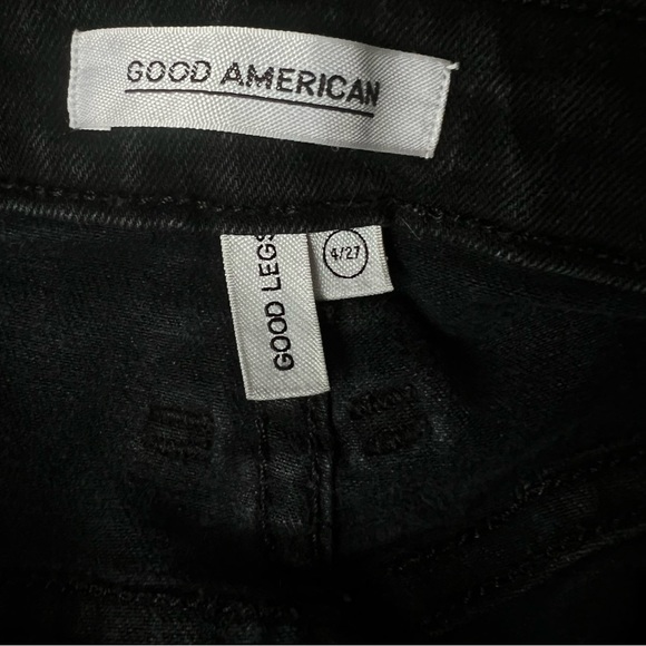 Good American Black Waxed Jeans - Picture 4 of 4